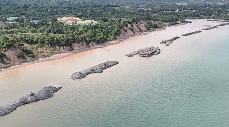 Warga Sebatik Apresiasi Pembangunan Breakwater, Gelombang Mulai Tertahan dan Abrasi Makin Berkurang